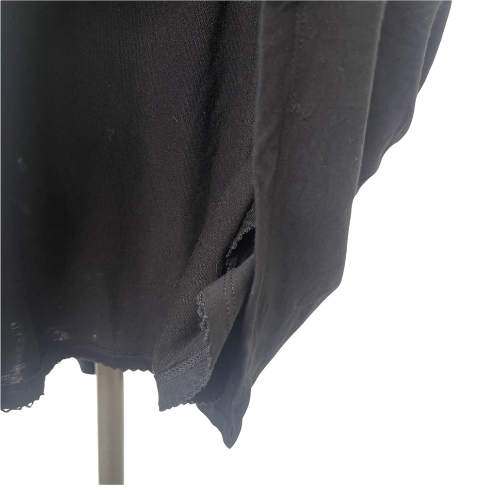 Maeve by Anthropologie Black Cowl Neck Midi Dress Small Pre-Owned - Picture 6 of 10